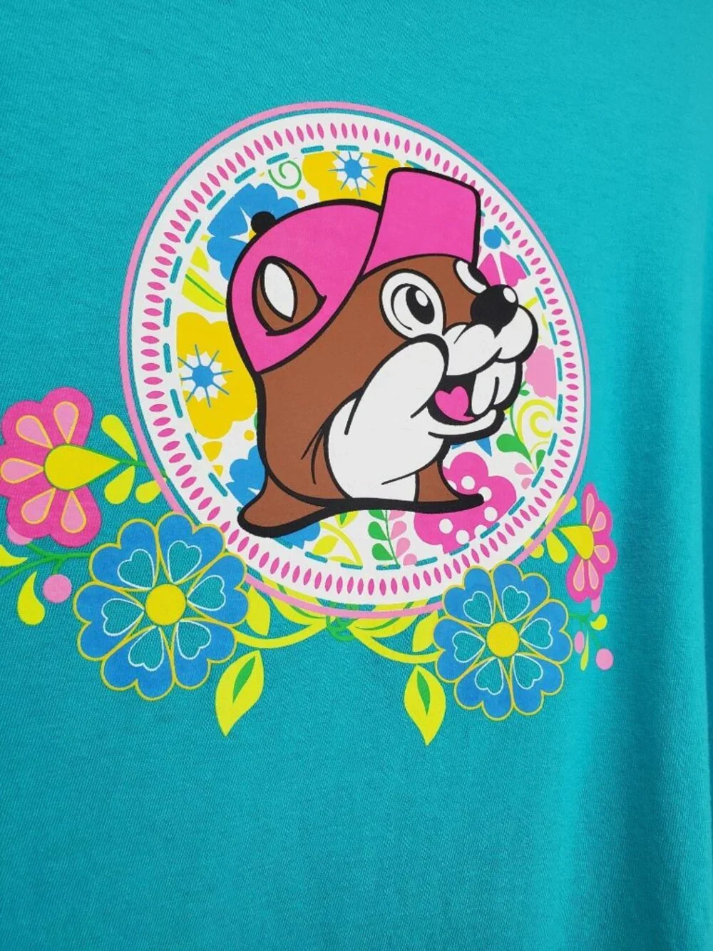 Buc-ee's spring floral Enjoy Every Moment t-shirt - Picture 3 of 8